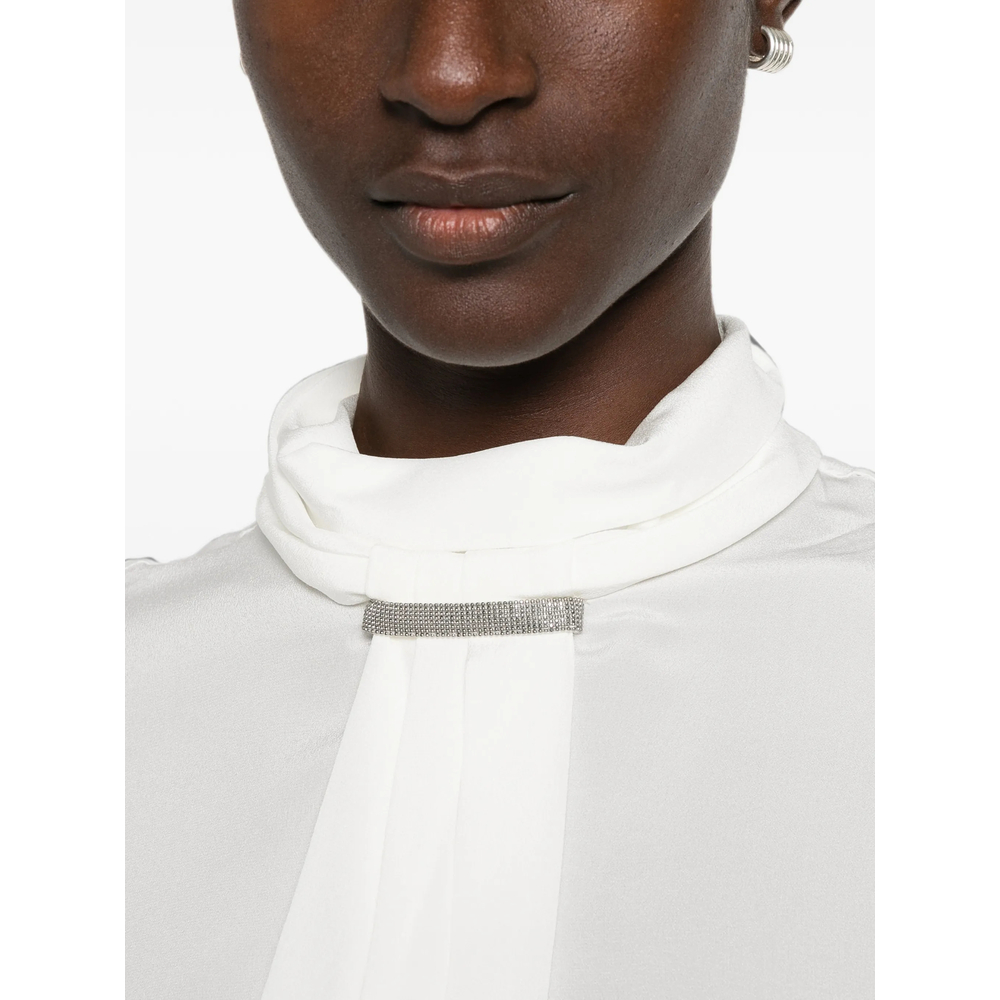 Monili-Embellished Blouse