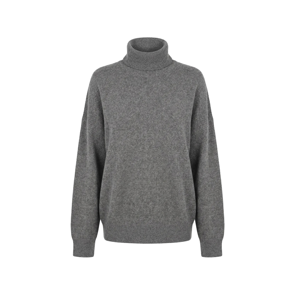 Brunello Cucinelli Cashmere Turtleneck Sweater With Monili