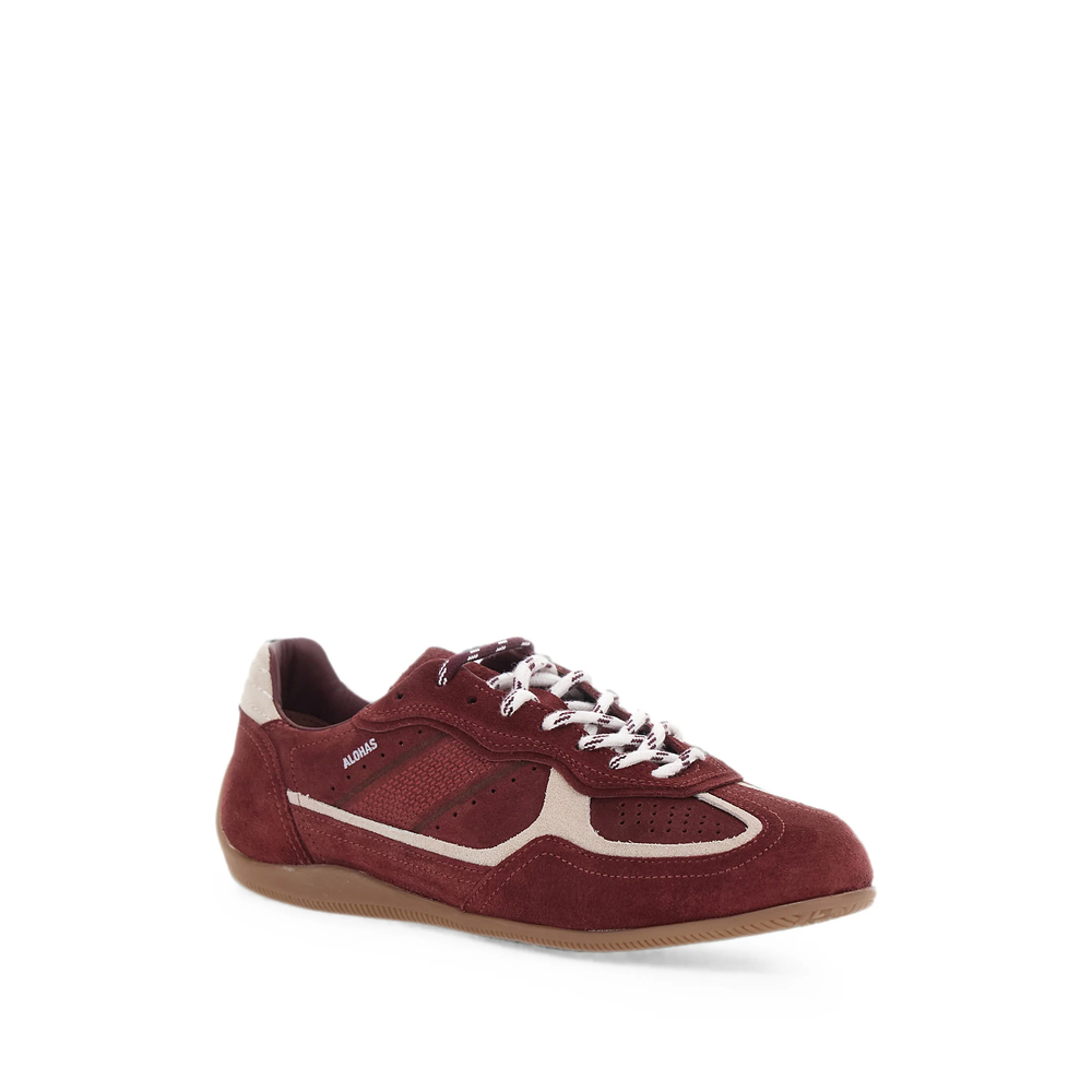 Logo-Print Panelled Sneakers