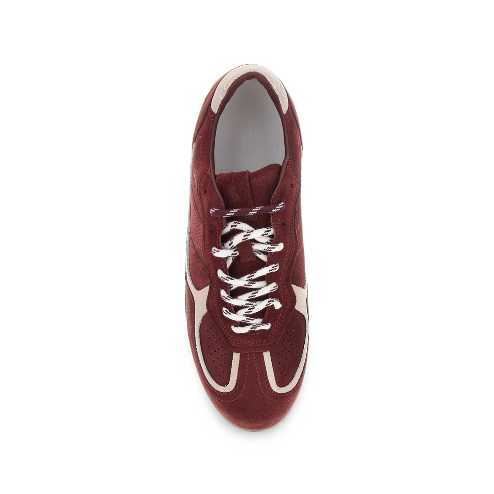 Logo-Print Panelled Sneakers