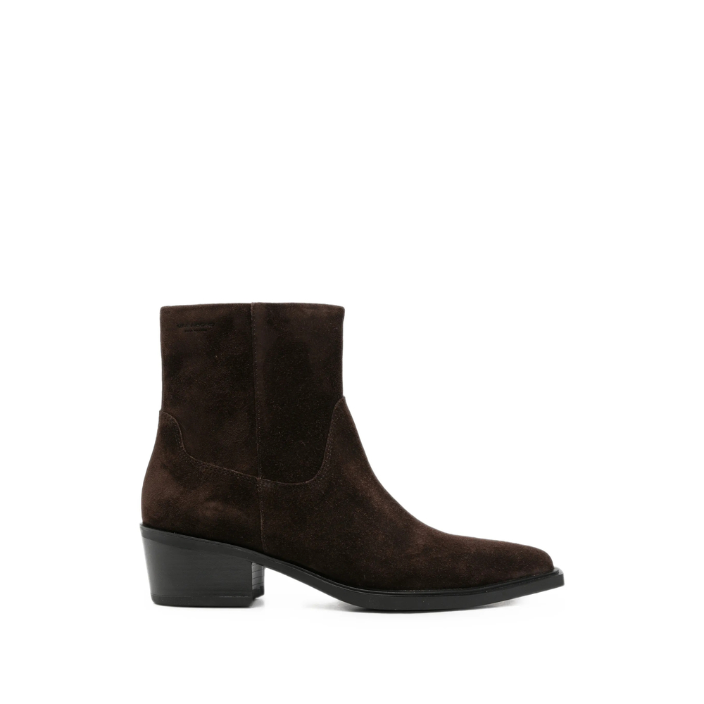 Vagabond Suede Pointed-toe Ankle Boots