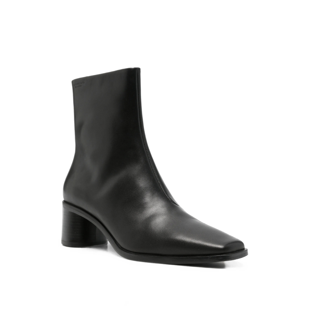 Square-Toe Ankle Boots