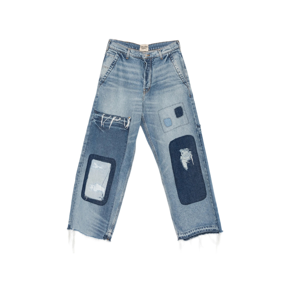 Gallery Dept. Patchwork Distressed Jeans