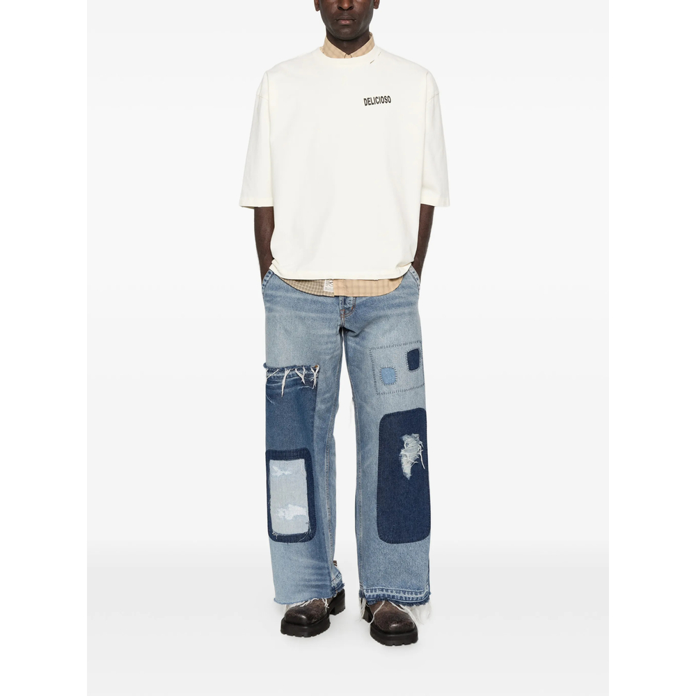 Gallery Dept. Patchwork Distressed Jeans