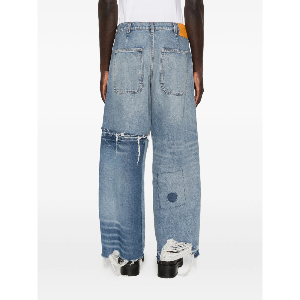 Gallery Dept. Patchwork Distressed Jeans