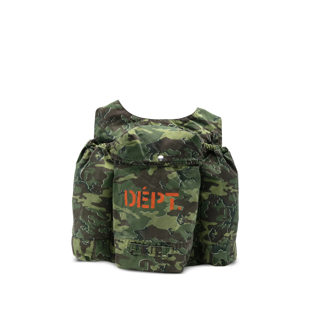 Gallery Dept. Camouflage-print Vest-style Backpack