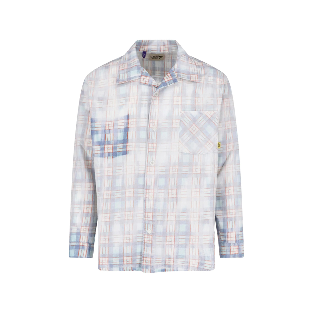 Gallery Dept. Plaid-print Long-sleeve Shirt