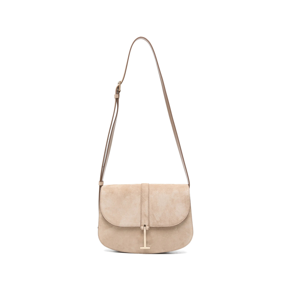Tom Ford Small Kara T-bar Suede Crossbody Bag