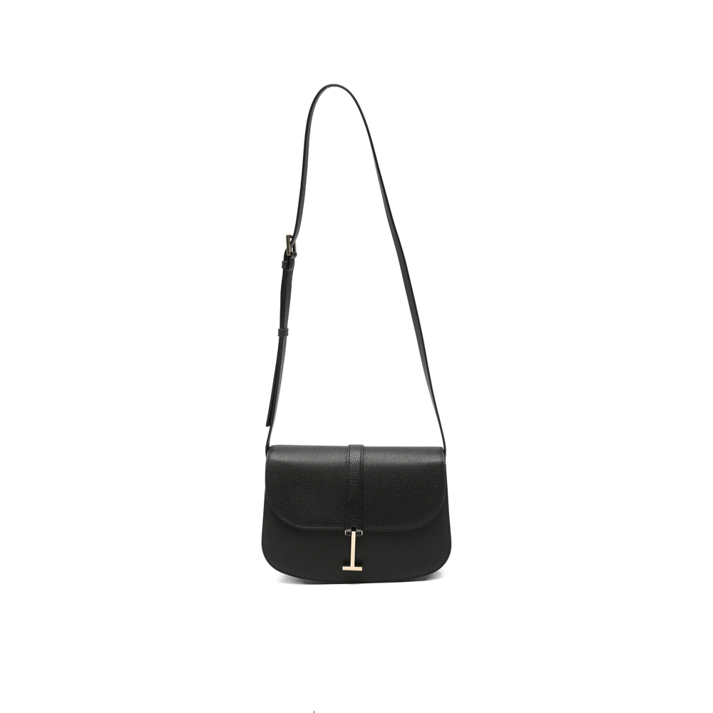 Tom Ford T-clasp Grained Leather Shoulder Bag