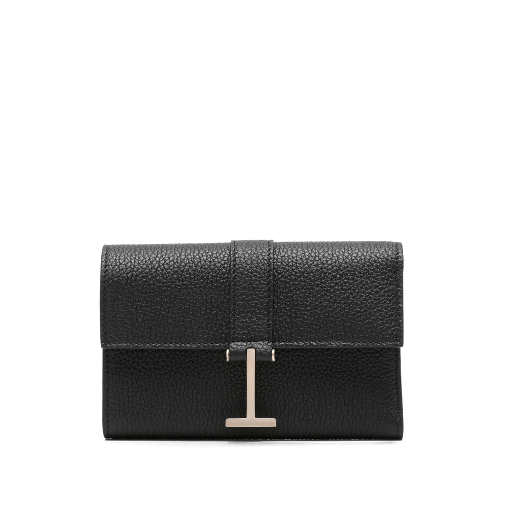 Tom Ford T-logo Grained-leather Wallet