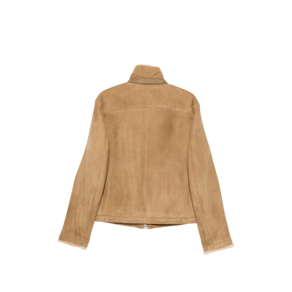 Merino Shearling Collar Blouson