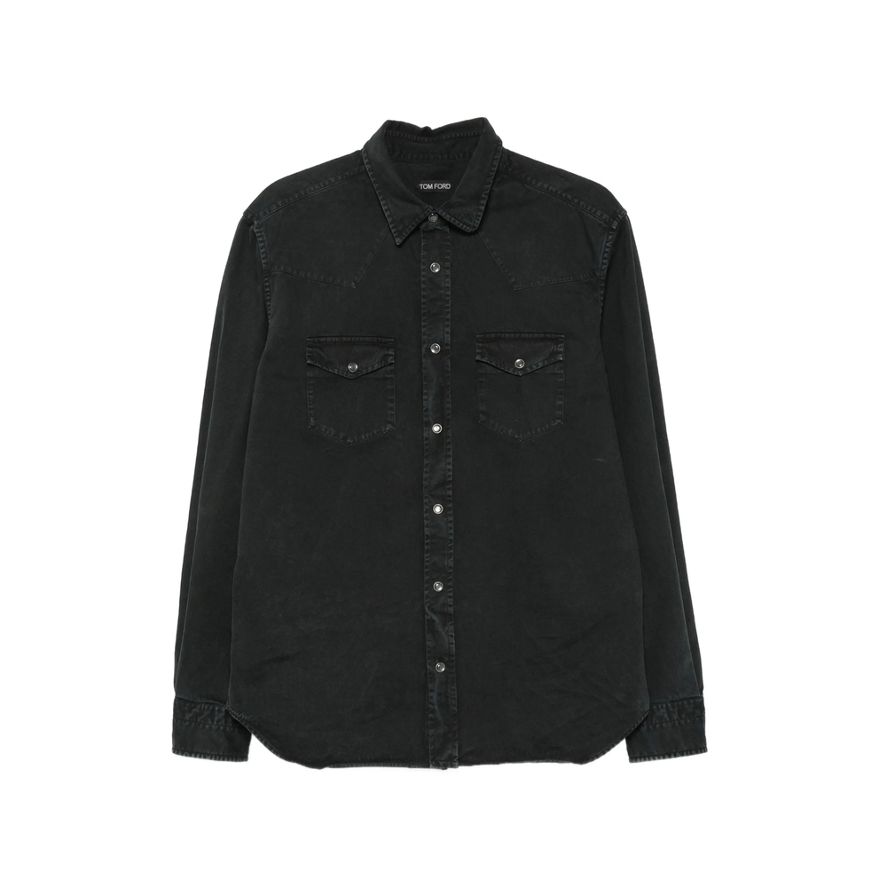 Tom Ford Long-sleeve Denim Shirt