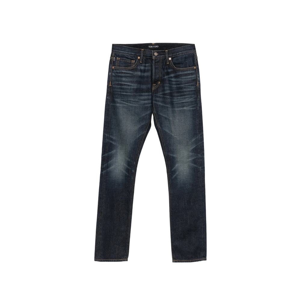 Tom Ford Belt-loop Logo-patch Jeans