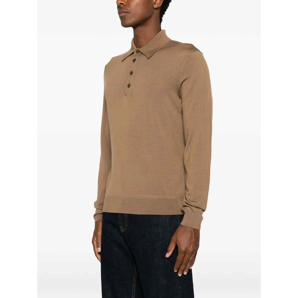 Long-Sleeve Polo Shirt