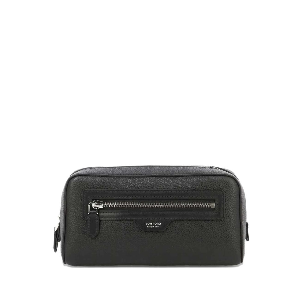 Tom Ford Logo-detail Zip-fastening Wash Bag