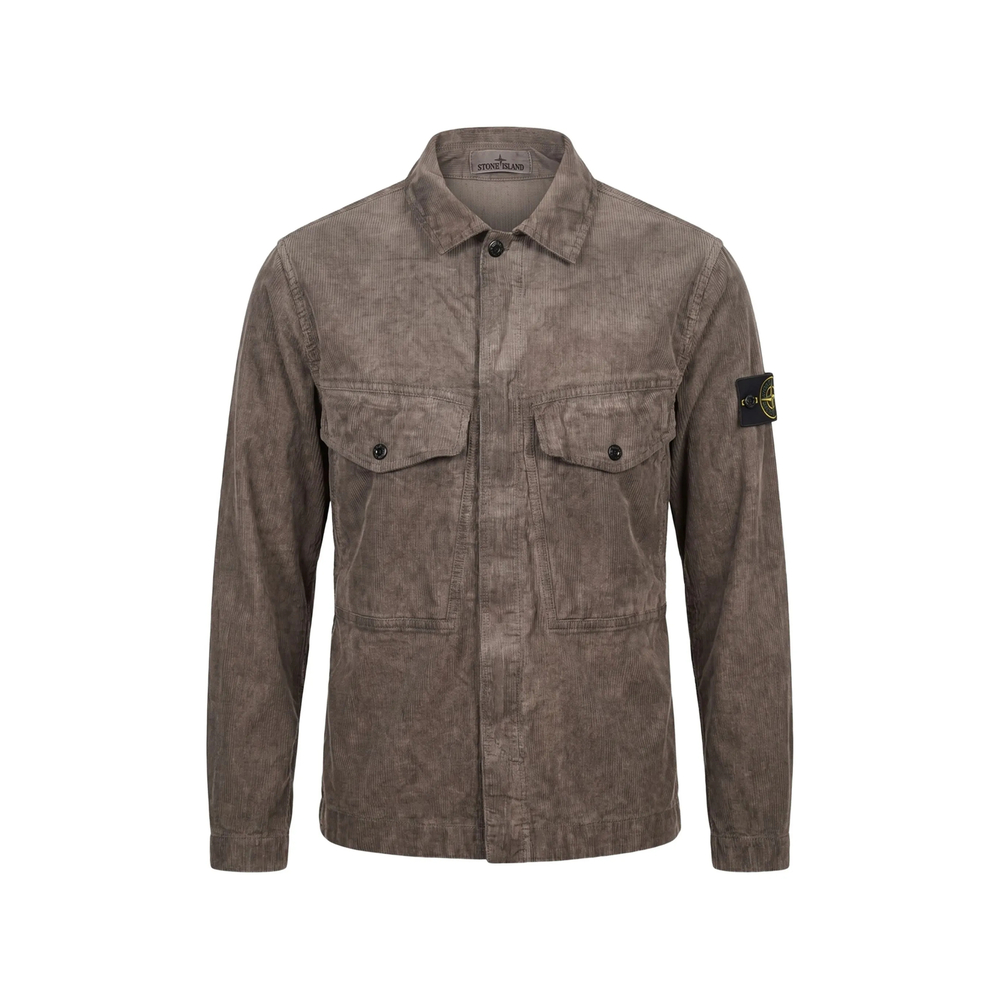Stone Island 1200029 Corduroy Effect Overshirt