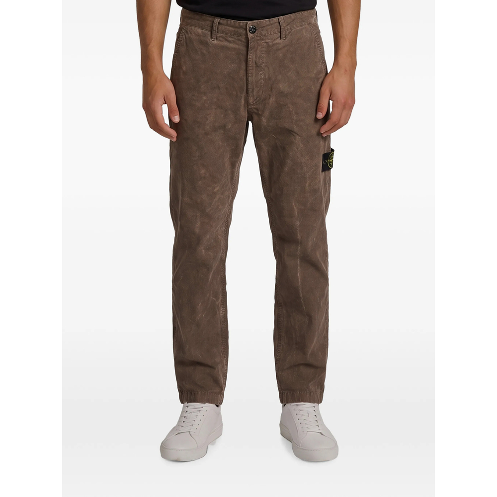 Stone Island 3100039 Corduroy Terra Effect Chino Trousers