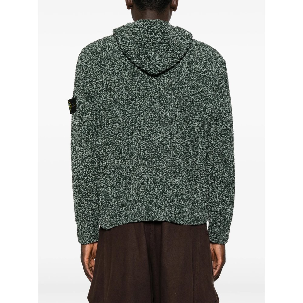 Logo-Patch Zip-Up Hoodie