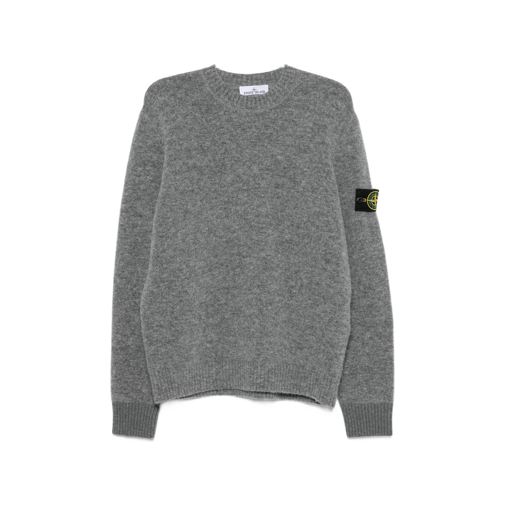 Stone Island Logo-patch Knit Sweater