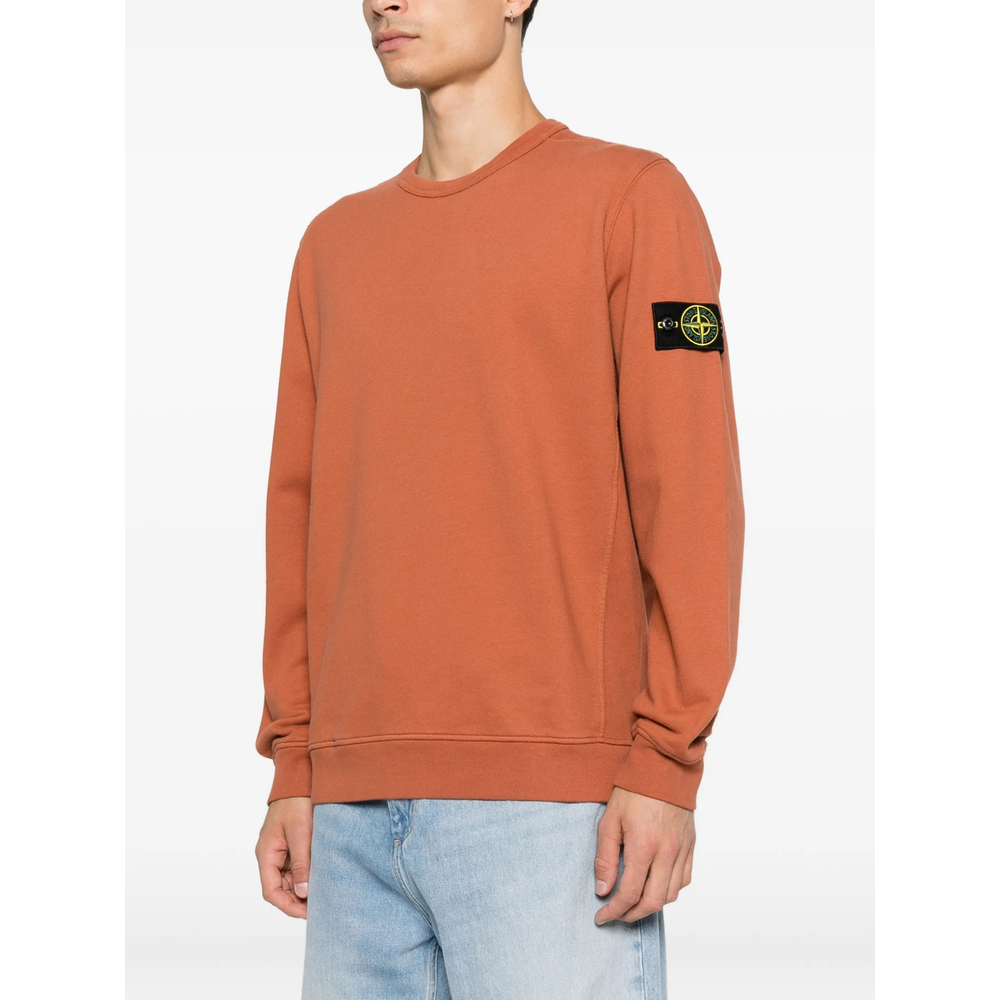 6100049 Brushed Organic Cotton Fleece Sweater