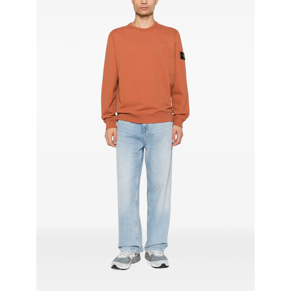 6100049 Brushed Organic Cotton Fleece Sweater