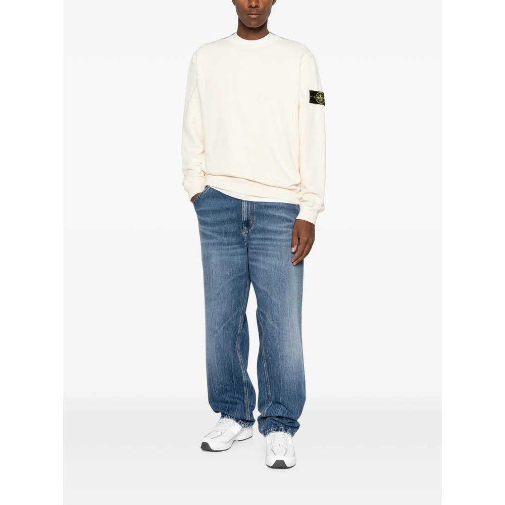 6100049 Brushed Organic Cotton Fleece Sweatshirt