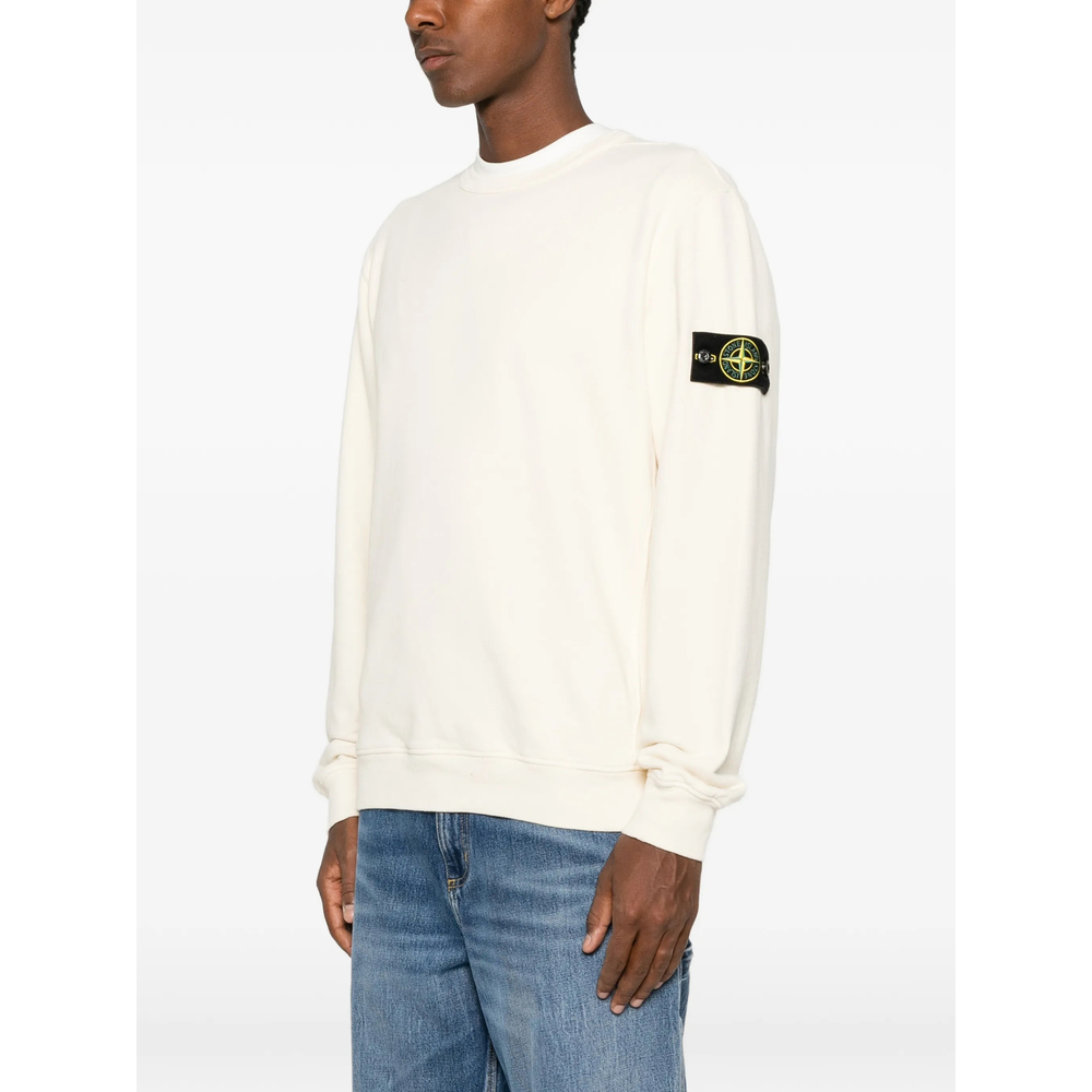 6100049 Brushed Organic Cotton Fleece Sweatshirt
