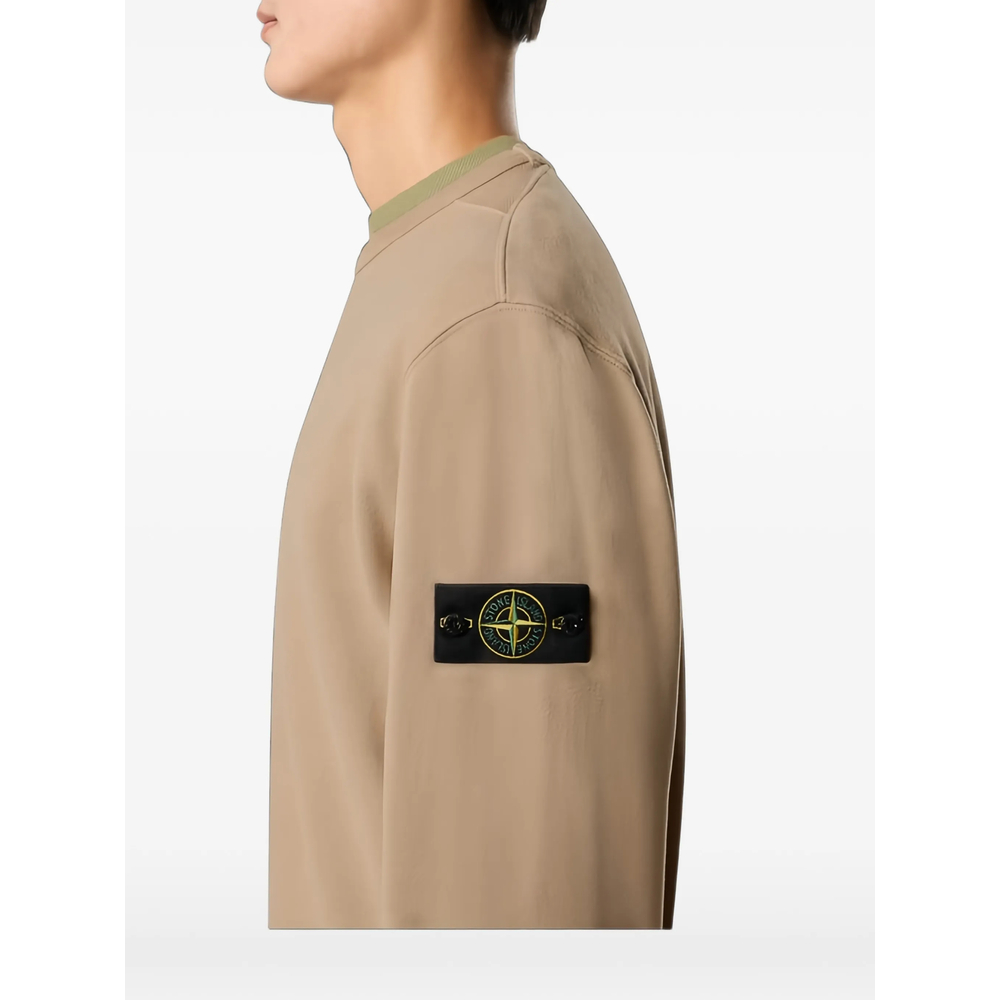 6100049 Brushed Organic Cotton Fleece Sweatshirt