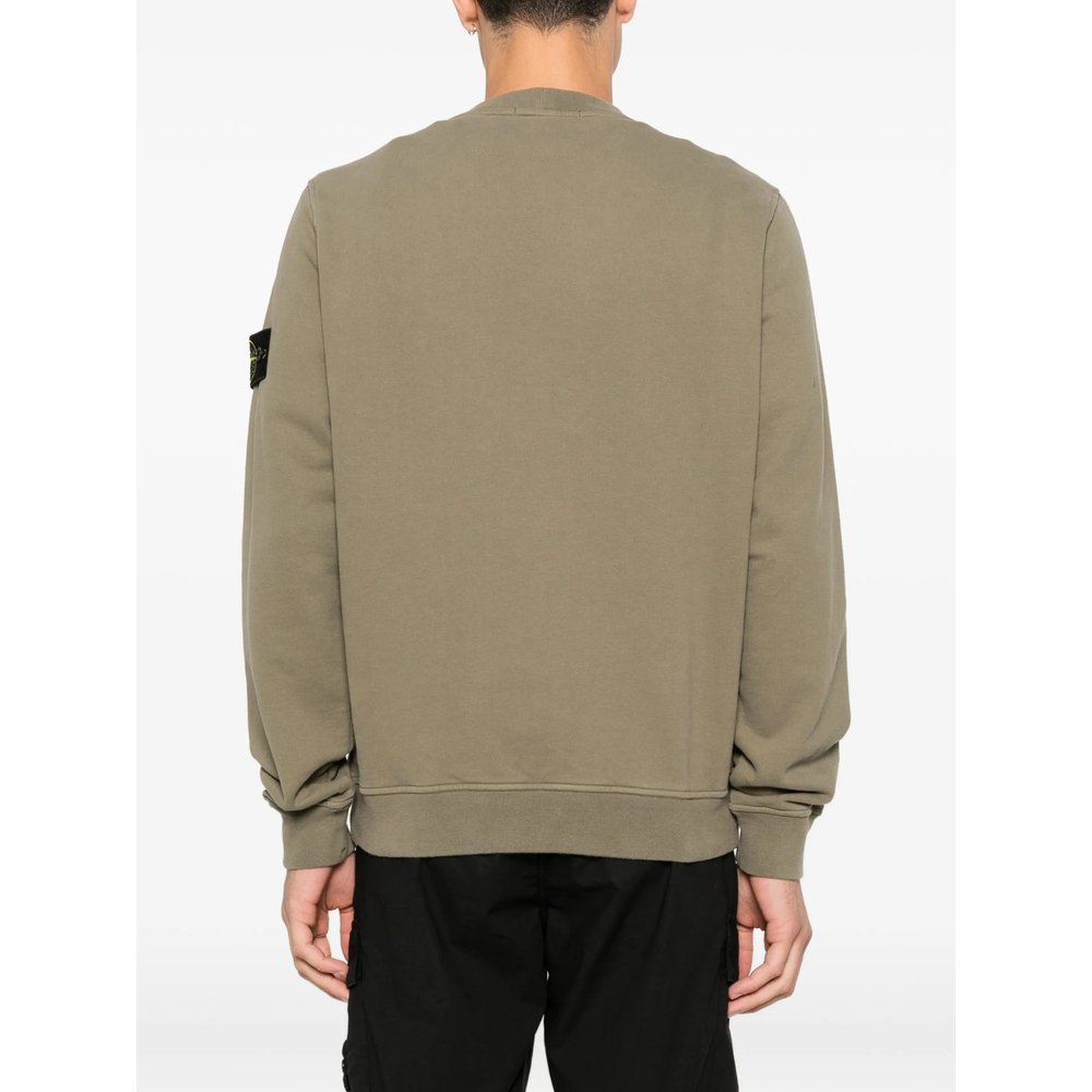 Logo-Patch Chest-Pocket Sweatshirt