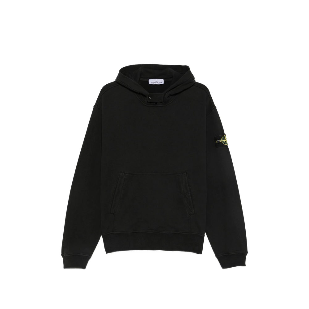 Stone Island Logo-patch Pouch-pocket Hoodie
