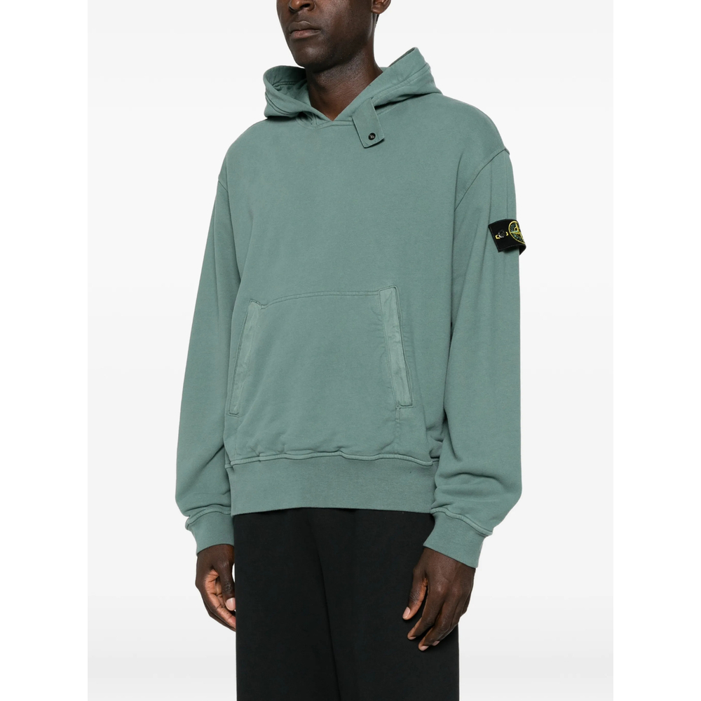 6100023 Brushed Organic Cotton Fleece Hoodie