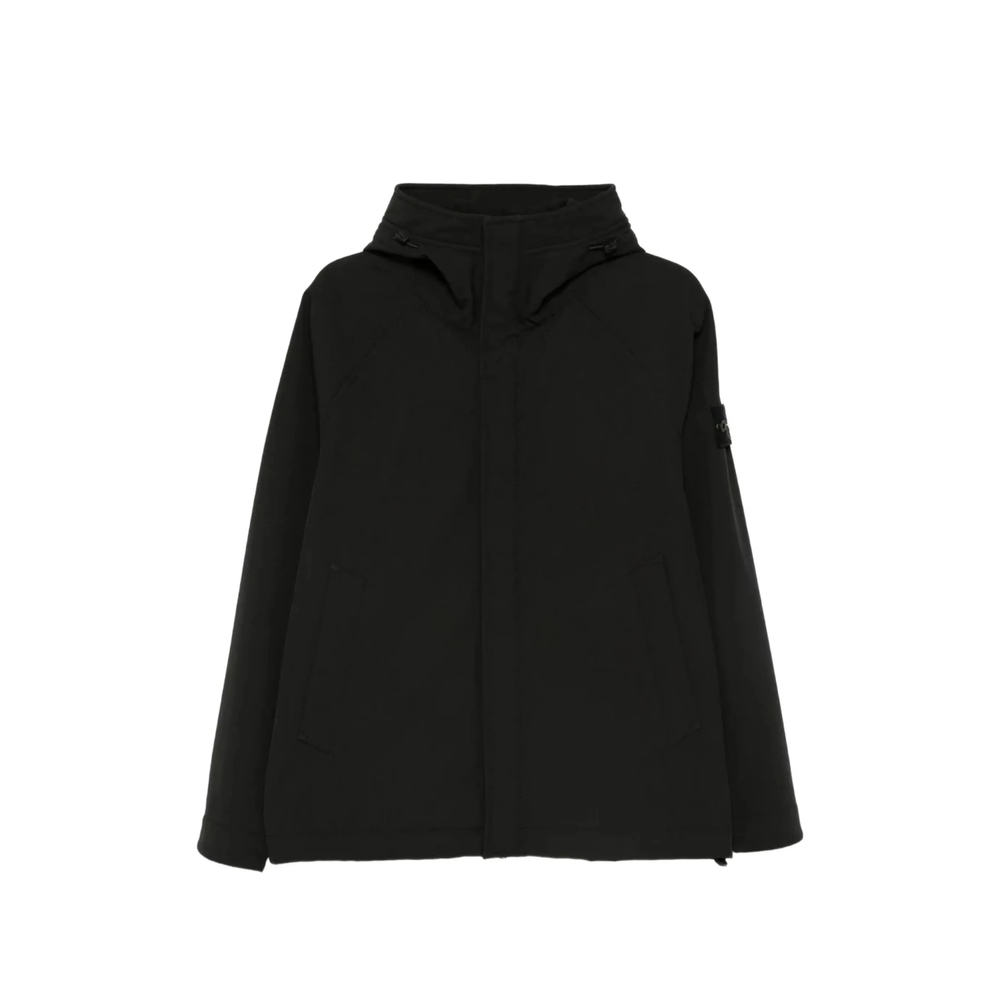 Stone Island Logo-patch Hooded Jacket