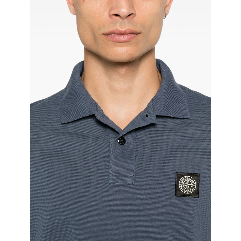 2200008 Organic Cotton Piqué With Stretch Polo Shirt