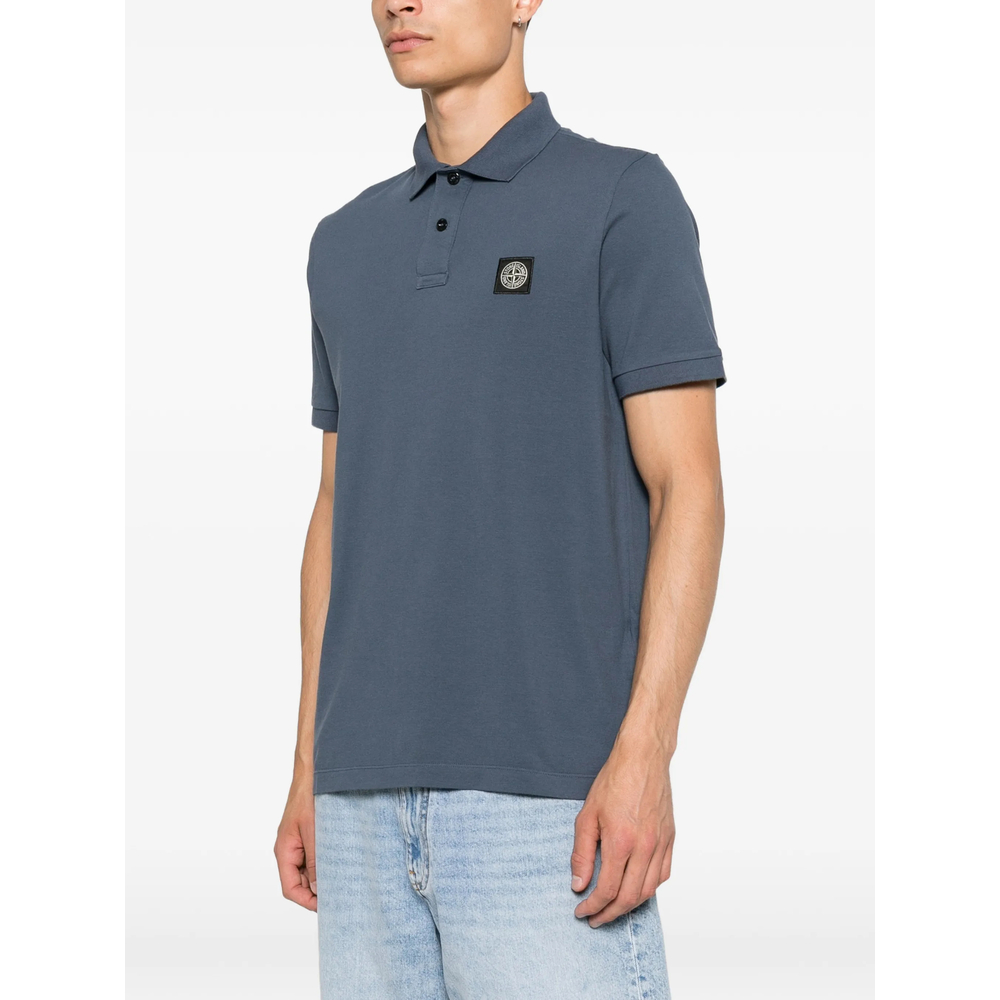 2200008 Organic Cotton Piqué With Stretch Polo Shirt