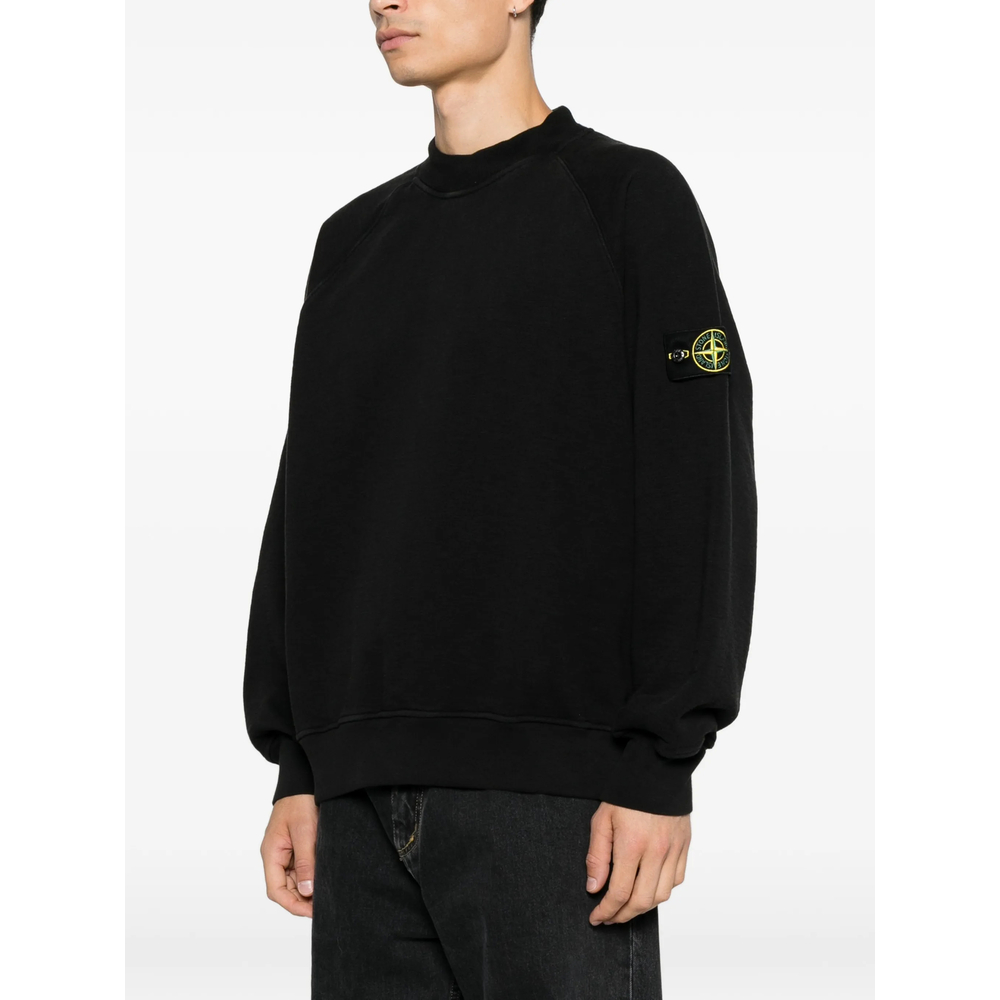 Logo-Patch Crew-Neck Sweatshirt