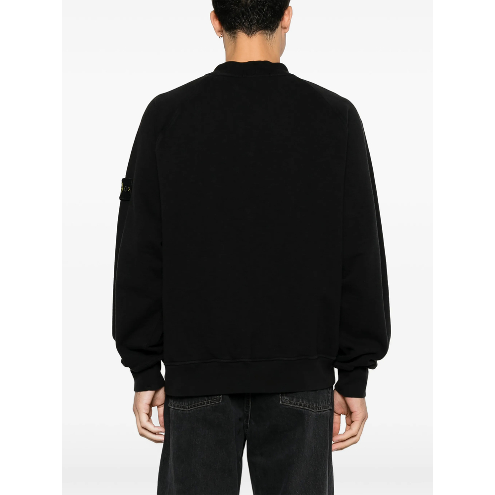 Logo-Patch Crew-Neck Sweatshirt
