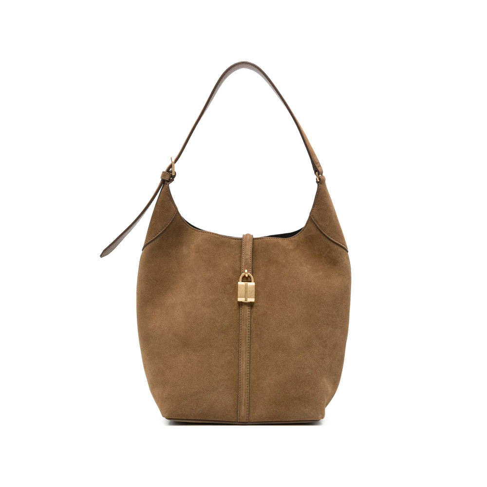 Demellier Small Siena Lock-detail Bucket Bag