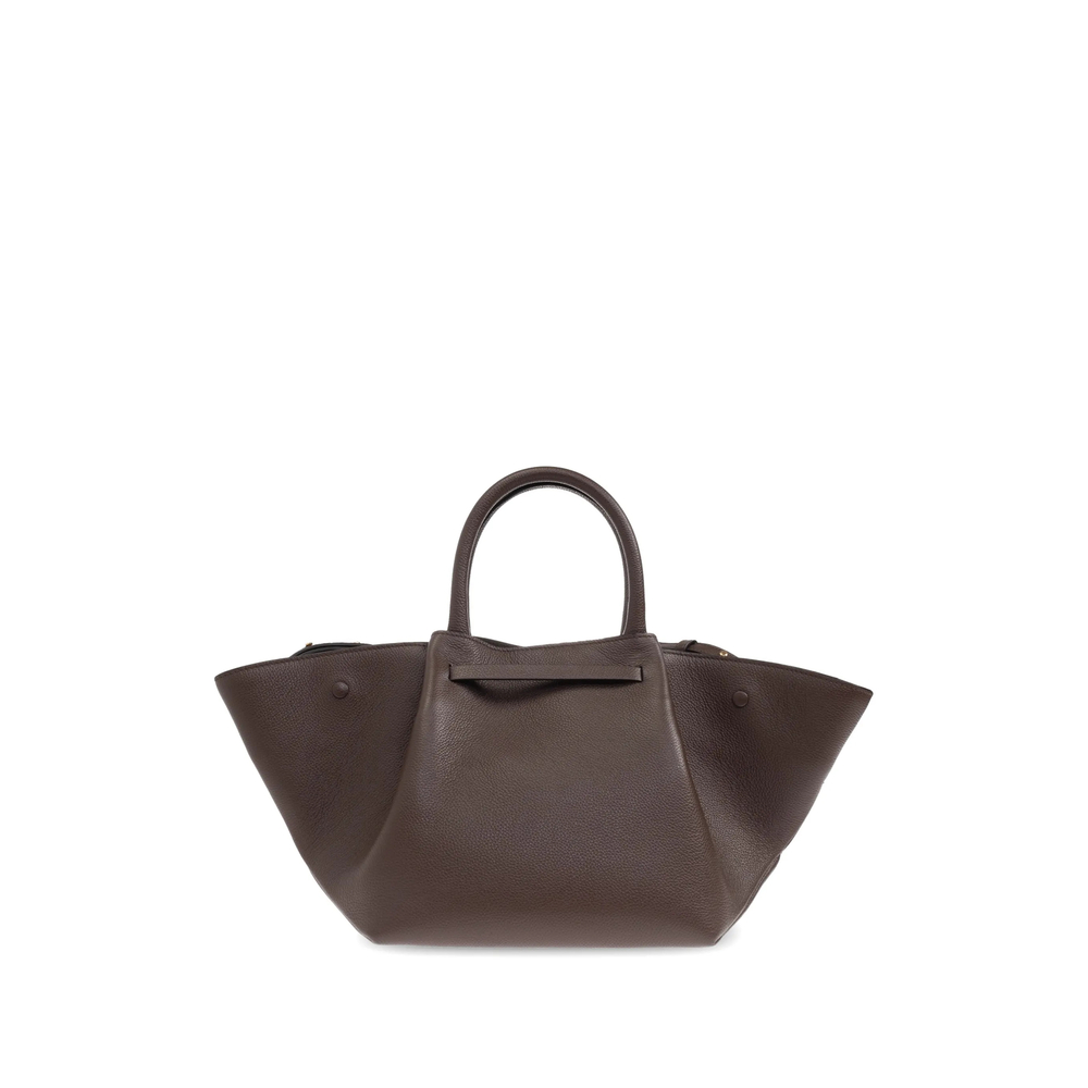 Midi New York Grained Tote Bag