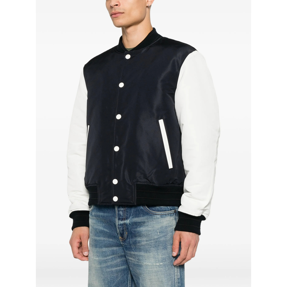 Blouson In Polyfaille With Embroidery