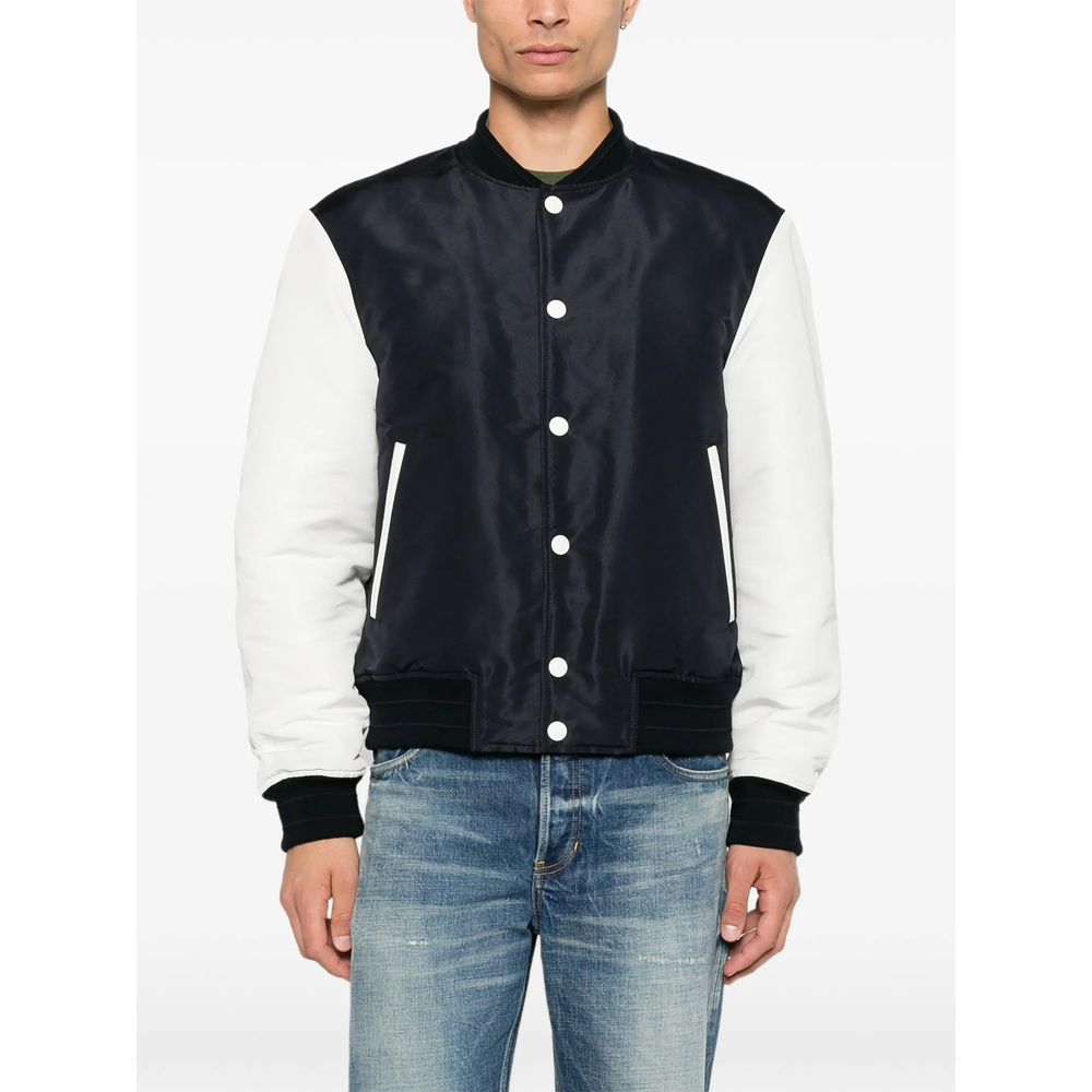 Blouson In Polyfaille With Embroidery