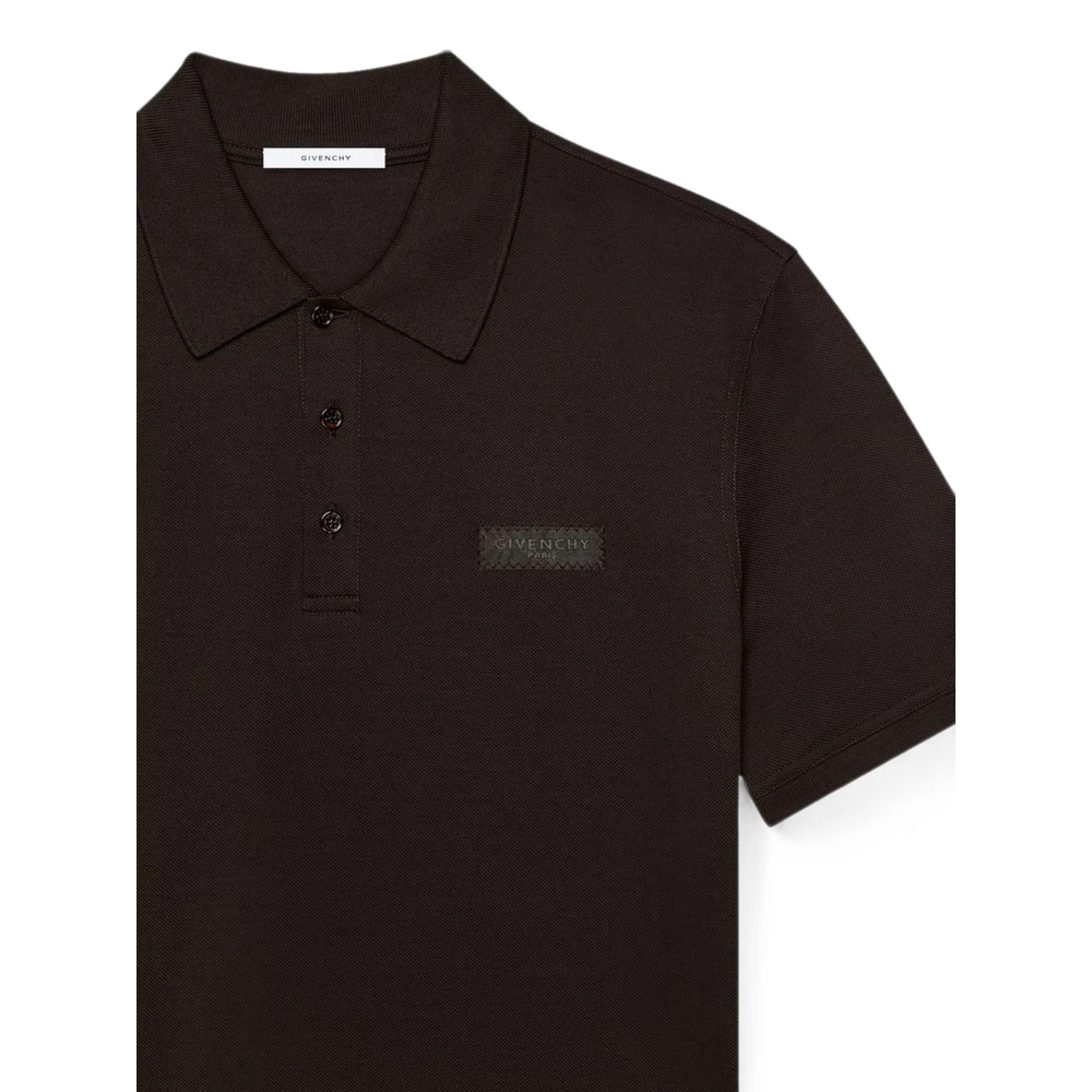 Logo-Patch Polo Shirt