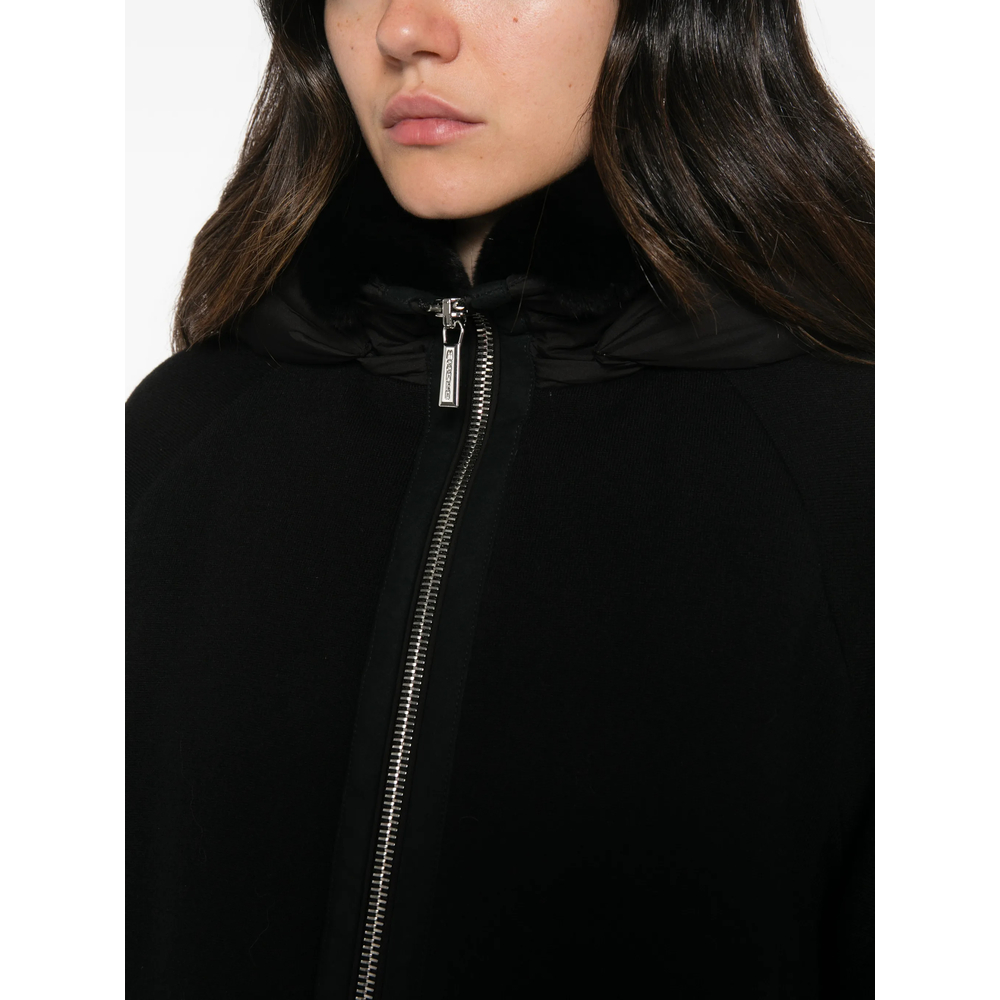 Hooded Panelled Jacket