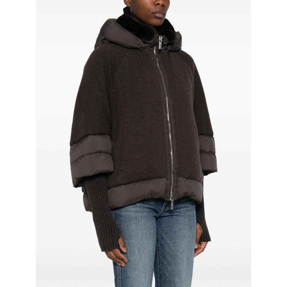 Medea Hooded Panelled Jacket