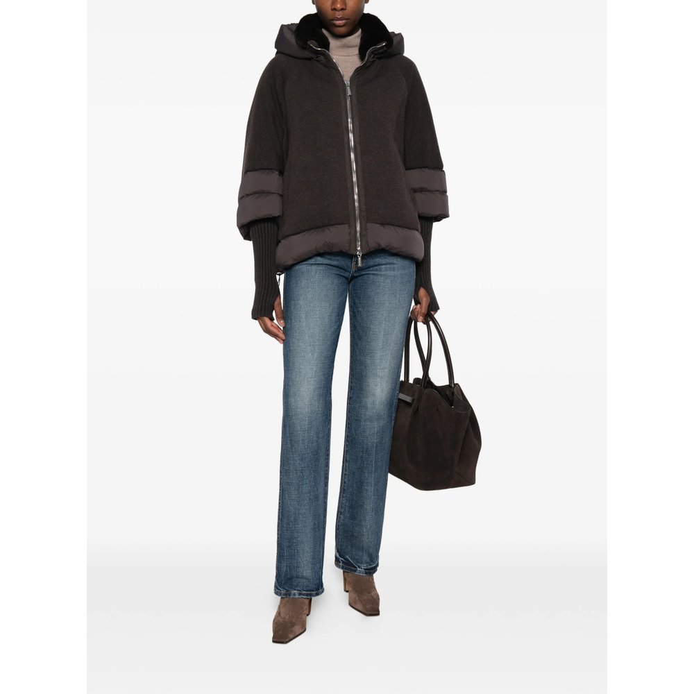 Medea Hooded Panelled Jacket