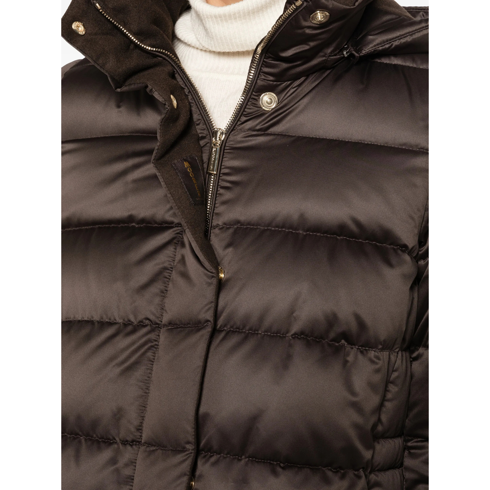Delia Hooded Quilted Jacket