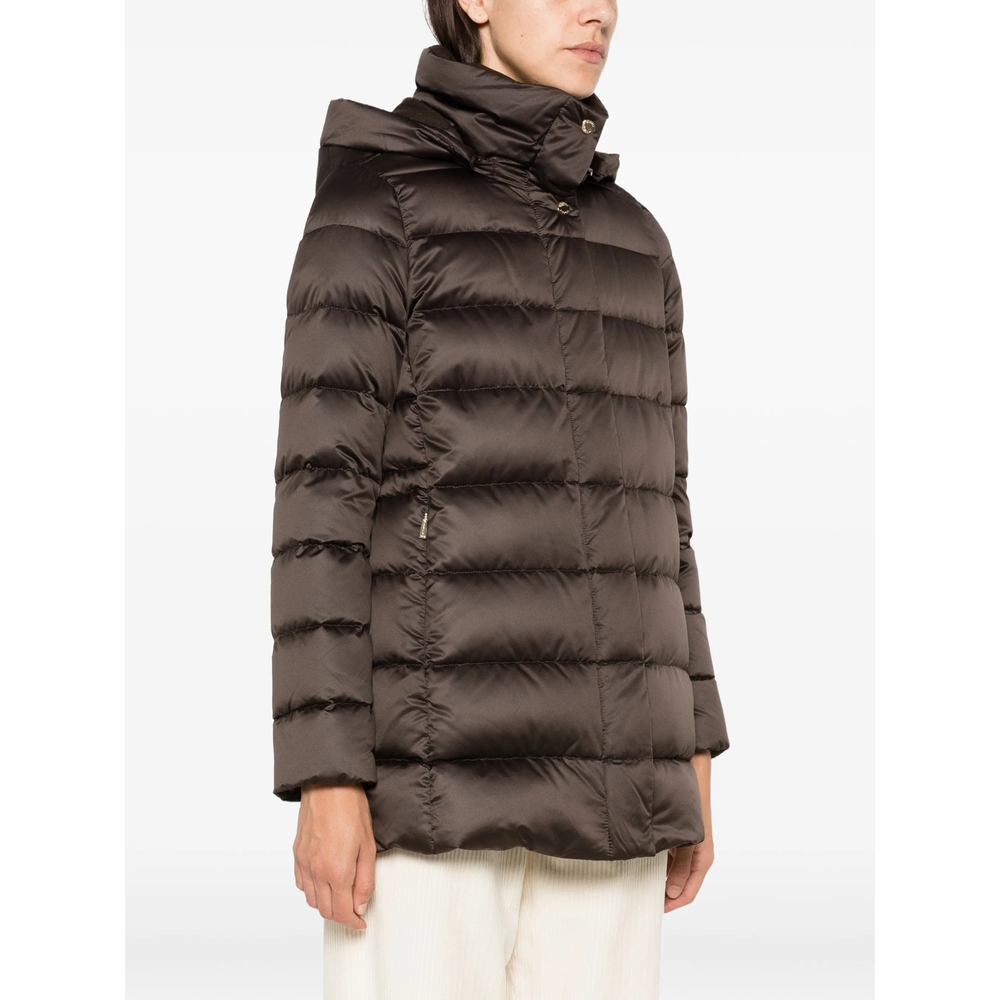 Delia Hooded Quilted Jacket