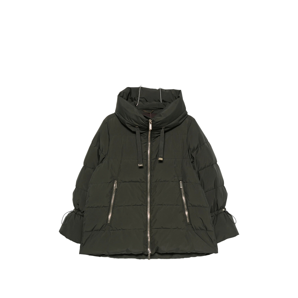 Moorer Gadia Puffer Jacket In Black