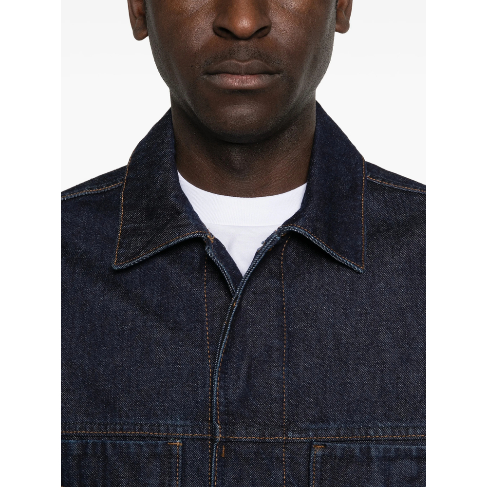 Logo-Patch Denim Jacket