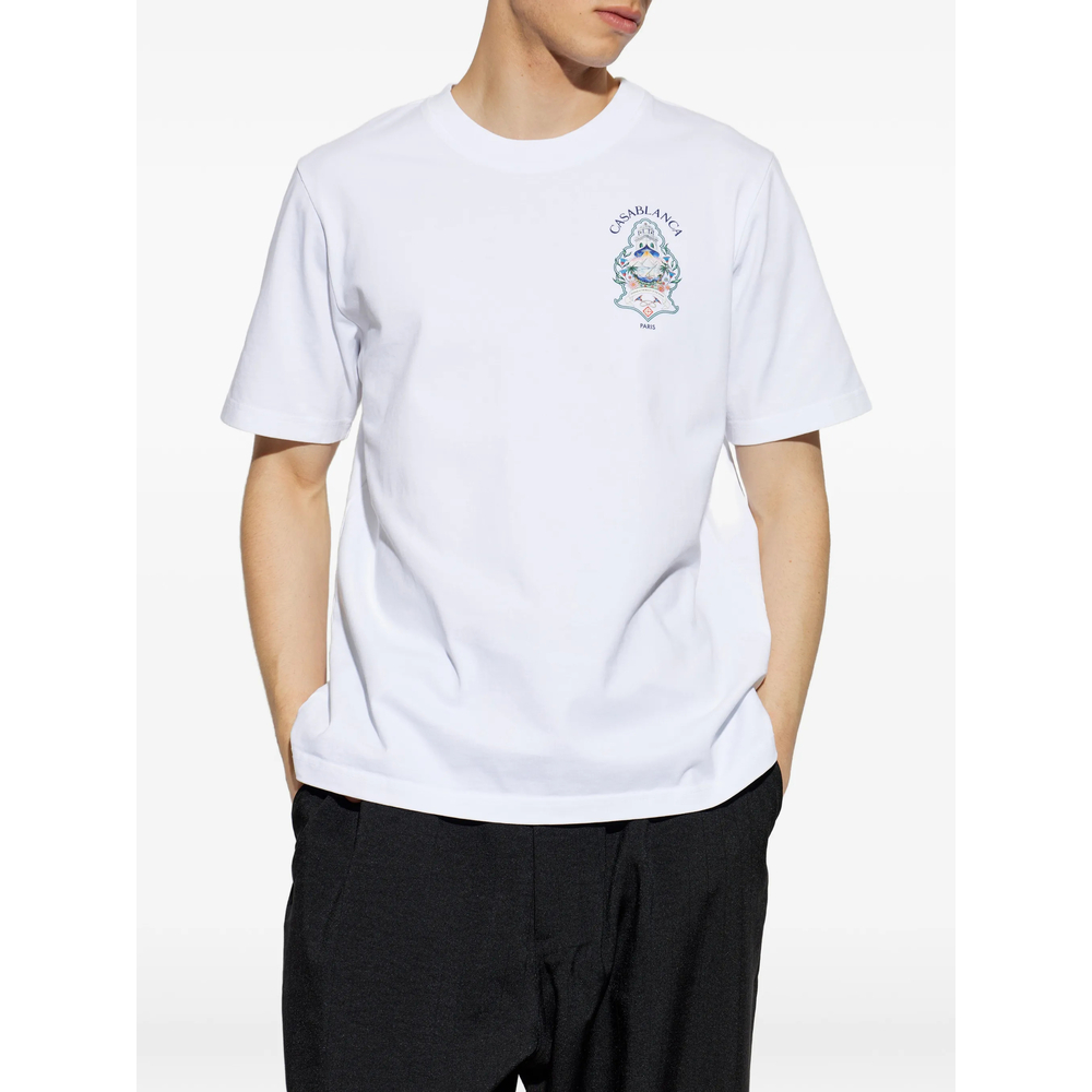 Hotel Emblem Graphic-Print T-Shirt