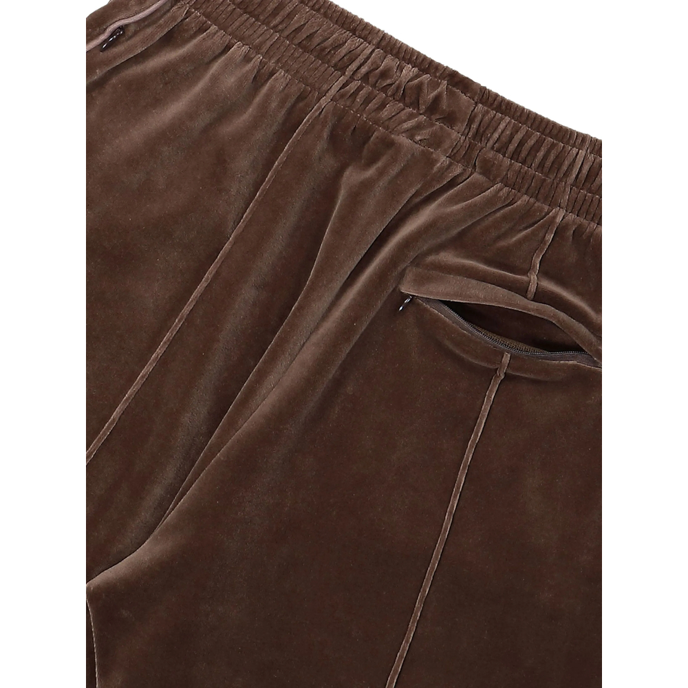 Velour Track Trousers